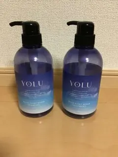 【空ボトル】YOLU リラックスナイトリペア シャンプー＆トリートメント