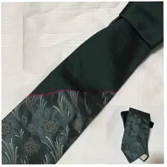 未使用 タグ付き LANVIN ネクタイ 絹