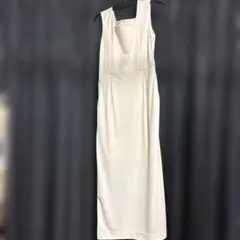 【美品】Ron Herman アイボリー ノースリーブ ロングワンピースのサムネイル