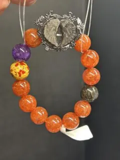 【パンダの工房】天然石パワーストーンピーターサイト＋ライモナイトブレスレット