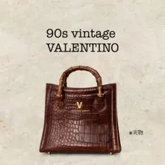 格安　90s vintage VALENTINO CHRISTY