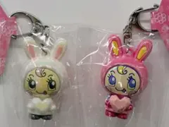 ナルミヤキャラクターズ オーロラマスコットチャーム 白ベリエちゃん 2点セット③