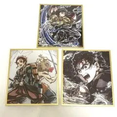 鬼滅の刃　WEBSHOPくじ　アクリル色紙　A03　B18　C45　3点セット