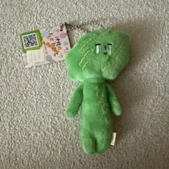 沖縄　ゆきお　ゆるキャラ ぬいぐるみキーホルダー 緑