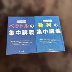 数列の集中講義　ベクトルの集中講義　2冊セット　東京出版　教科書next