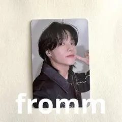 【在庫ラスト】ATEEZ ウヨン トレカ fromm