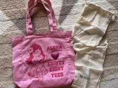 EIGHTY EIGHT TEES トートバッグ ピンクのサムネイル
