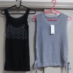 お買得!!ノースリーブ2枚組(^^)