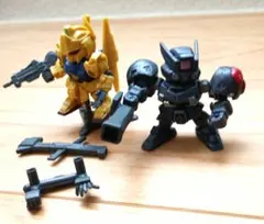 SDガンダムガチャポンNEXT フィギュアのみ2体セットのサムネイル