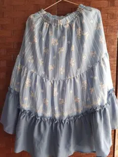 axes femme スカート 花柄