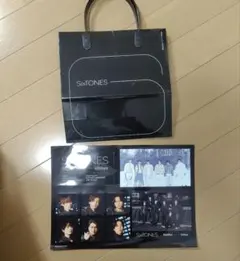 SixTONES 一秒 / Rebellion 特典ショッパー&ステッカー