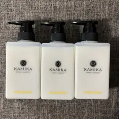 ☆値下げ❗未使用品・KAMIKAシャンプー 3本セット KAMIKA 公式 シャンプー カミカ 3本 クリームシャンプー 髪と
