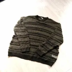 ZARA オリーブグリーン ニットセーター M