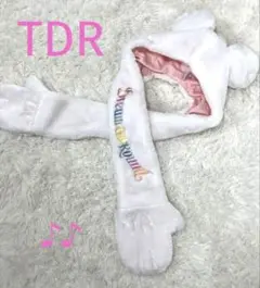 【東京ディズニーリゾート】⭐︎美品⭐︎アニマル帽子 マフラー付き