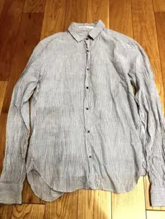tomorrowland khadi cotton ストライプ シャツ