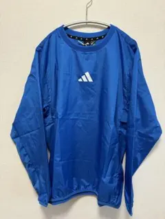 【未使用】adidas ピステ・ウィンドブレーカー 青