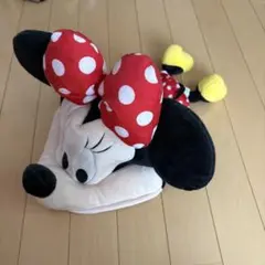 ミニー ぬいぐるみキャップ カチューシャ 帽子 ディズニー ファンキャップ