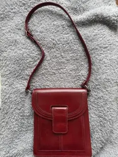 ショルダーバッグ バーガンディ