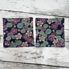 ハンドメイド　和柄　コースター