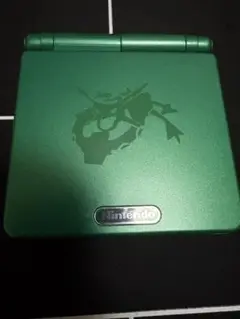 ゲームボーイアドバンスSP レストア品　レックウザエディション　　美品　充電器付