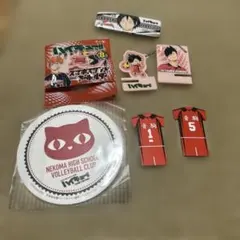 公*o様 ハイキュー　スマホスタンドキーホルダー　黒尾　など　セット