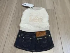 Lee デニム×ボア　ペット服［新品］のサムネイル