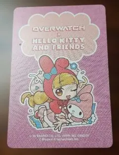 オーバーウォッチ サンリオコラボ カード②　D.Va　マイメロディ