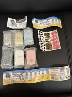 c-pla限定　なつかしのガラケーマスコット　ガチャ コンプリート全6種