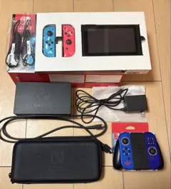 Nintendo Switch ゼルダJoy-Con+純正ケース付き