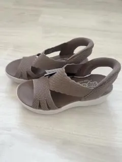 SKECHERS Slip-ins サンダル モカ　23センチのサムネイル
