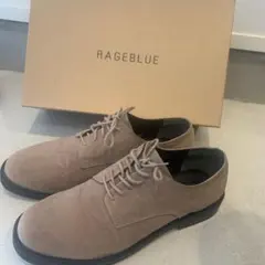 RAGEBLUE ベージュ スエード ドレスシューズのサムネイル