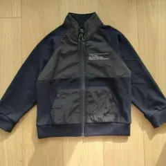 THE　SHOP　TK 110 キッズ ジップアップジャケット ネイビー