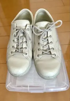 ECCO レディース スニーカー /クレージュ系オフホワイト/23.5cmのサムネイル