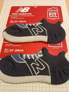 New Balance ノーショウソックス XL 27-29cm