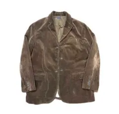 90s ポロ ラルフローレン 太畝 コーデュロイ テーラード ジャケット