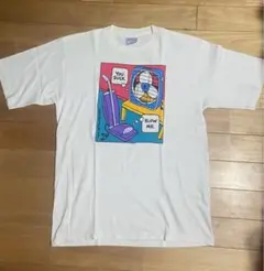 ビンテージTシャツ　allsport 古着　白　プリントTシャツ