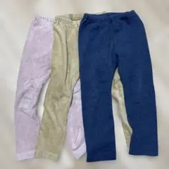 UNIQLO 長ズボン3点セット 100cm