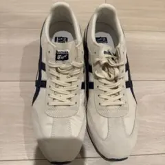 Onitsuka Tiger スニーカー クリーム/ネイビータグ箱なし