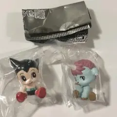 手塚治虫キャラクター　すわらせ隊　 2種　ガチャ　カプセルトイ