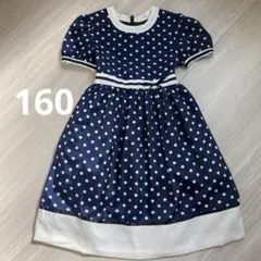 Catherine Cottage 水玉ワンピース160 発表会　パーティドレス