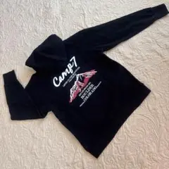 Camp7 フード付きパーカー ブラック Mサイズ