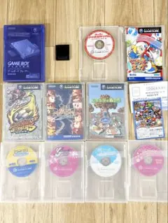 【動作未確認ジャンク】ゲームキューブ ソフト＆周辺機器 豪華11点セット