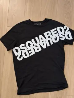 DSQUARED2 ディースクエアード ロゴ Tシャツ XS ブラック イタリア