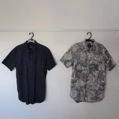 VOLCOM＆NIXON　半袖シャツ　2着セットのサムネイル
