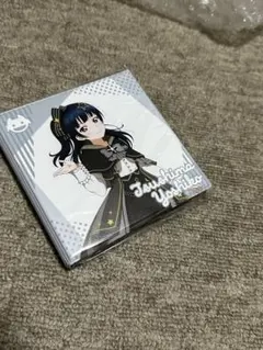 ラブライブ サンシャイン Aqours 津島善子 小林愛香 缶バッジ 小林愛香 2点+特典 Aqours CLUB 出張所 公式ランダム缶バッジ