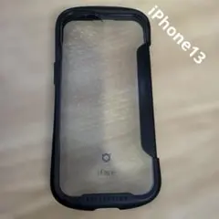 iFace Reflection ケース クリア・ブラック　iPhone13