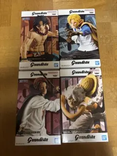 ワンピース　Grandista エース・サボ・シャンクス・ルフィ