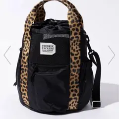 ヒョウ柄 ショルダーバッグ