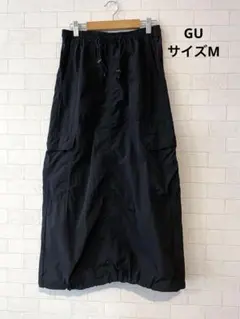 GU テックカーゴロングスカート　サイズM