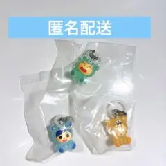 クレヨンしんちゃん めじるしアクセサリー みんなでくまパジャマ 3個セット